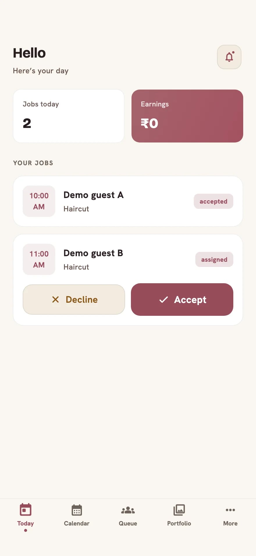 Your part of the day, in one place.